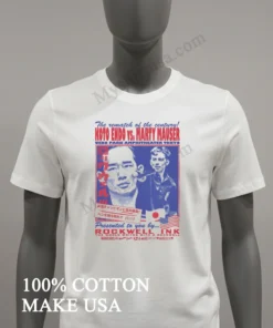 The Rematch Of The Century Koto Endo Vs Marty Mauser Poster funny america t-shirts