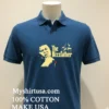 The Rizzfather Rose Retro Shirt Navy Shirt 2