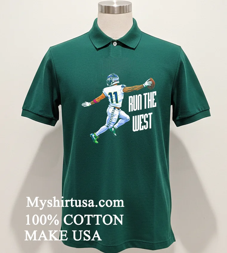 The Seattle Seahawks Run The West Shirt Green Shirt