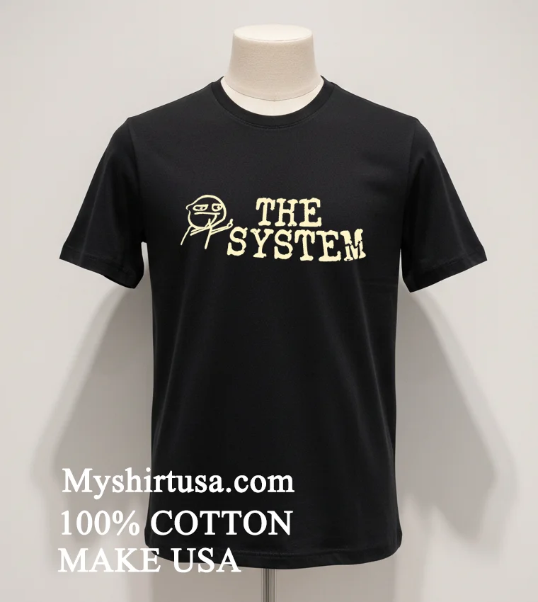 The System Shirt Balck Shirt