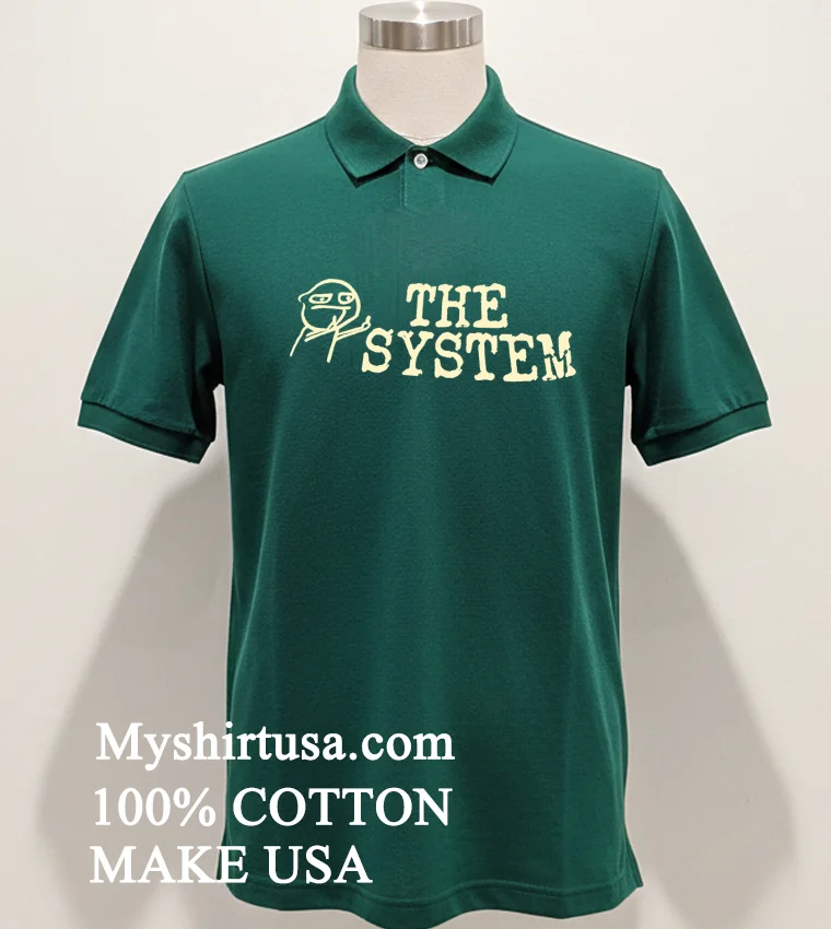 The System Shirt Green Shirt