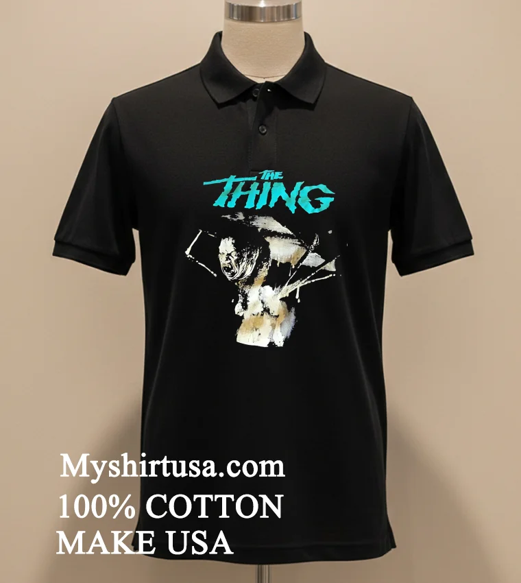 The Thing Man Is The Warmest Place To Hide Shirt Balck Shirt 1