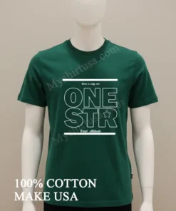 There Is Only One One Str Brad Attitude funny america t-shirts