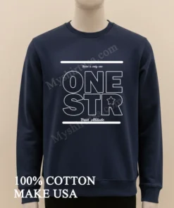 There Is Only One One Str Brad Attitude funny america t-shirts