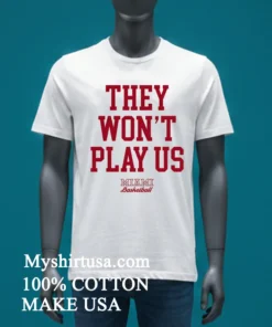 They Won T Play Us Miami Basketball Shirt