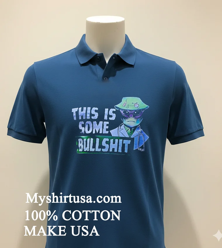 This Is Some Bullshit Alien Shirt Navy Shirt 2
