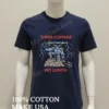 Three Coffees No Lunch Skeleton Warrior Lightning Shirt Navy Shirt 1