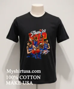 Thunder Up Okc Graphic Team Retro Shirt