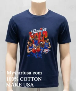 Thunder Up Okc Graphic Team Retro Shirt