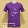 Tiktok Ban Refugee Logo Shirt Purple Shirt