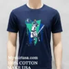 Timberwolves Nba Basketball Kevin Garnett Shirt Navy Shirt