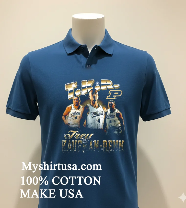 Tkr Trey Kaufman Renn Purdue Graphic Shirt Navy Shirt 1