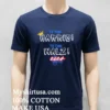 To The King Harris To The Walz 2024 Shirt Navy Shirt