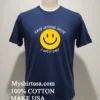 Today Nothing Beats A Great Smile Shirt Navy Shirt 1