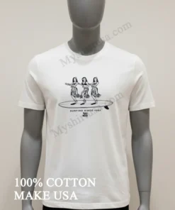 Toes On The Nose Hula Girls Surfing Since 1961 funny america t-shirts