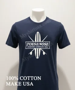 Toes On The Nose Surfing Company Usa funny america t-shirts