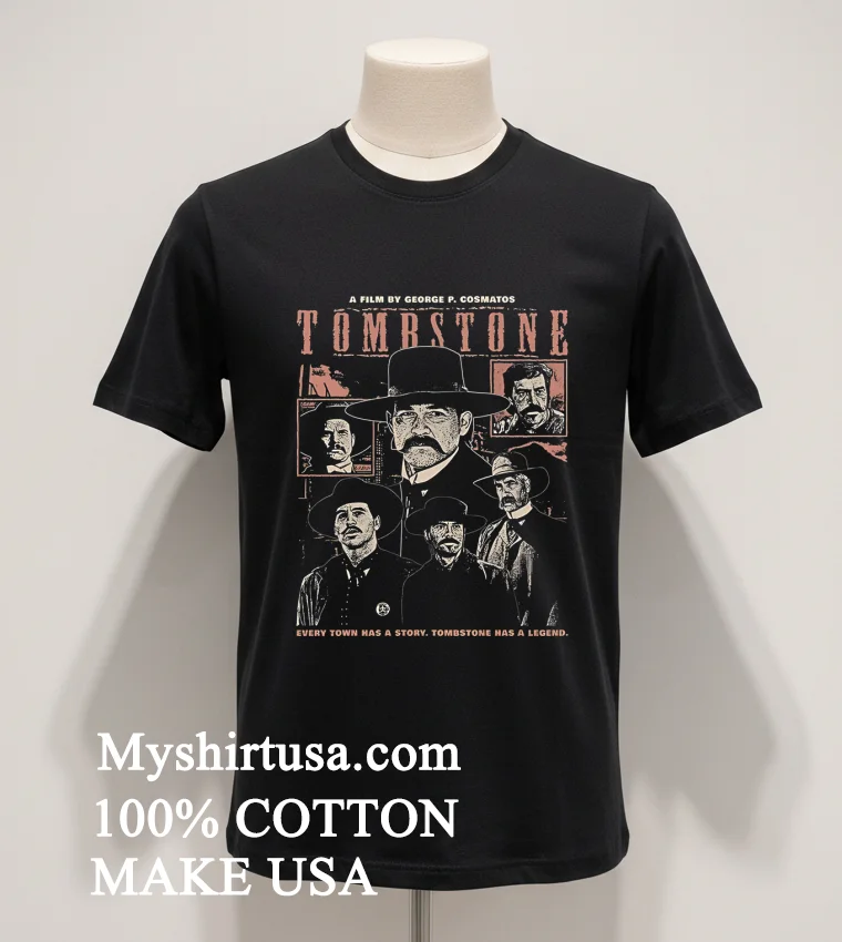 Tombstone Every Town Has A Story Tombstone Has A Legend Shirt Balck Shirt