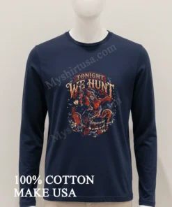 Tonight We Hunt Bloodborne Hunter Grave Moon Action funny america t-shirts