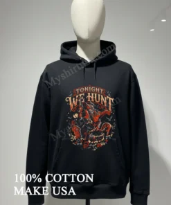 Tonight We Hunt Bloodborne Hunter Grave Moon Action funny america t-shirts