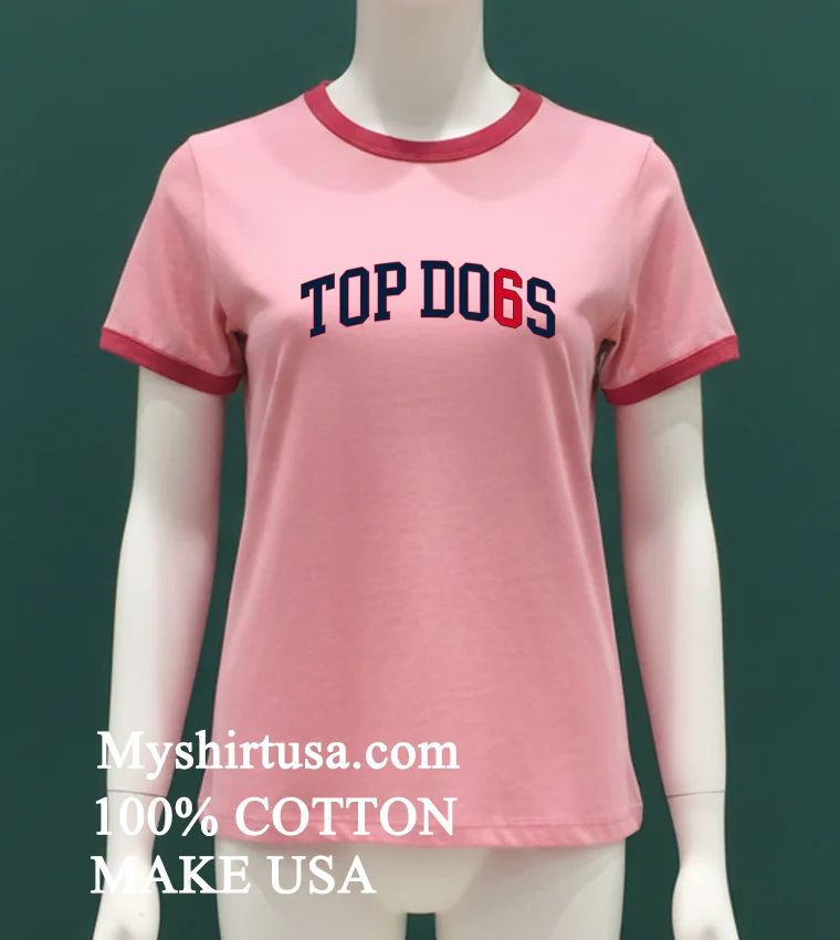 Top Dogs Chicago Cubs Shirt Pink T Shirt