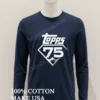 Topps 75th Anniversary Diamond Home Base Logo Shirt Hoodie Shirt 1