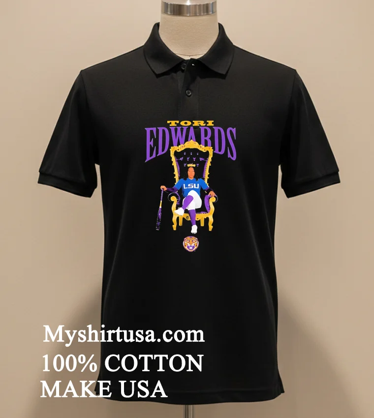 Tori Edwards Lsu Tigers Softball Portrait 2026 Shirt Balck Shirt 2