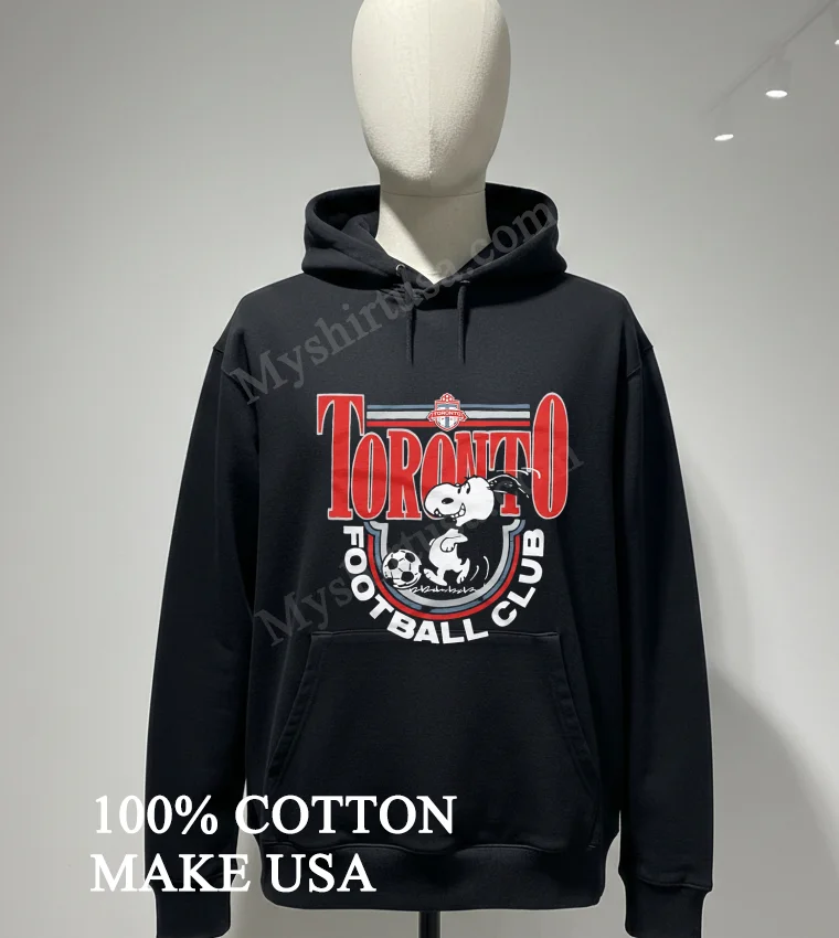 Toronto Football Club Snoopy Soccer Player Peanuts Shirt Hoodie Shirt