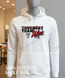 Toughest Team Wins Texas Tech Basketball funny america t-shirts