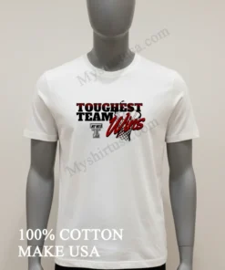 Toughest Team Wins Texas Tech Basketball funny america t-shirts