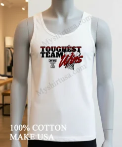 Toughest Team Wins Texas Tech Basketball funny america t-shirts
