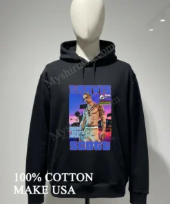 Travis Scots Grand Theft Auto V Video Game Style funny america t-shirts