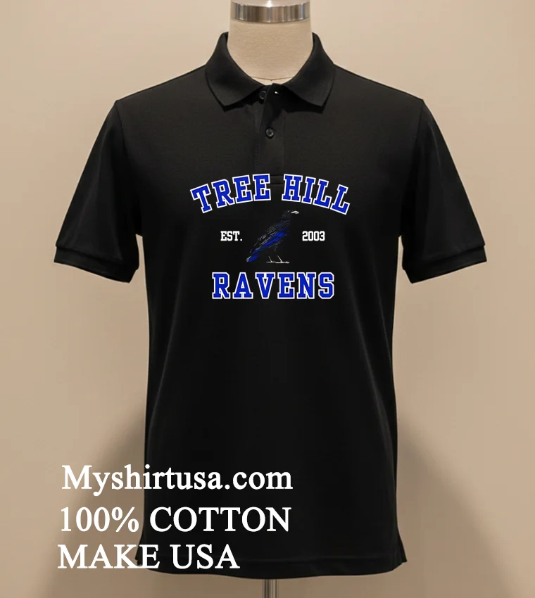 Tree Hill Ravens Est 2003 Shirt - balck-shirt Tree Hill Ravens Est 2003 Shirt Balck Shirt 2