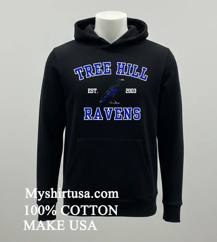 Tree Hill Ravens Est 2003 Shirt Balck Shirt