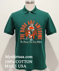 Trevor Zegras The Boos Are Awesome The Cheers Are Even Better Shirt