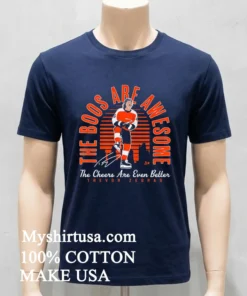 Trevor Zegras The Boos Are Awesome The Cheers Are Even Better Shirt