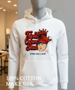 Triple Crown Skubal Detroit Tigers Tarik Skubal Pitcher Stats funny america t-shirts