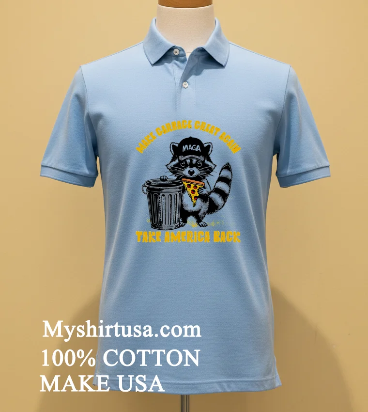 Trump Make Garbage Great Again 2024 Election Maga Shirt Blue Shirt