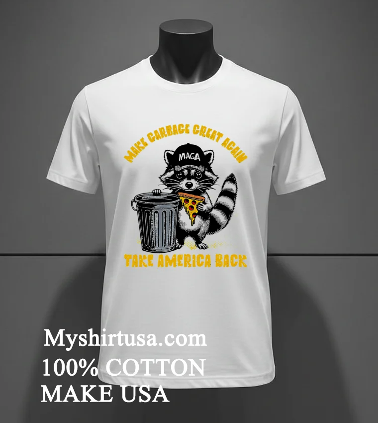 Trump Make Garbage Great Again 2024 Election Maga Shirt - white-t-shirt Trump Make Garbage Great Again 2024 Election Maga Shirt White T Shirt 2