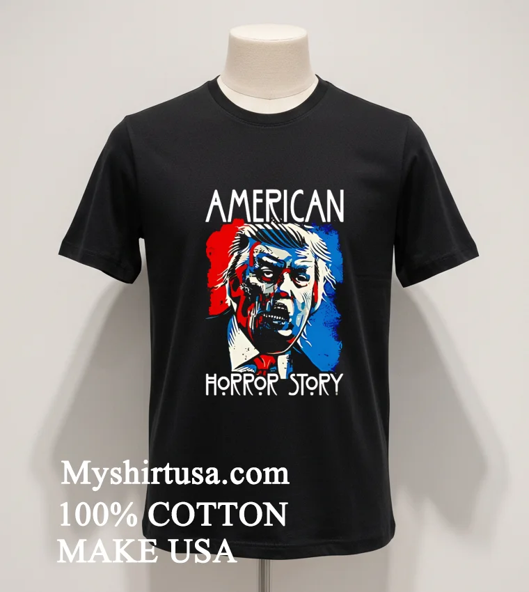 Trump Zombie American Horror Story Shirt - balck-shirt Trump Zombie American Horror Story Shirt Balck Shirt