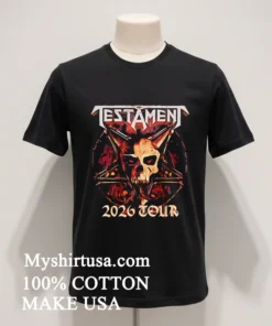 Ttm Testament World 2026 Tour Shirt