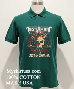 Ttm Testament World 2026 Tour Shirt