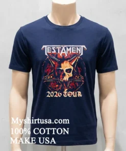 Ttm Testament World 2026 Tour Shirt