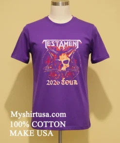 Ttm Testament World 2026 Tour Shirt