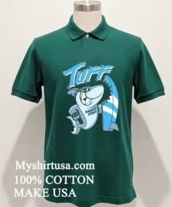 Tuff Sunset Strip Shark Sunglasses Surfboard Graphic Shirt