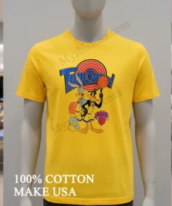 Tunesquad Bugs Bunny Daffy Duck Basketball Target Background New York Knicks Sports Shirt