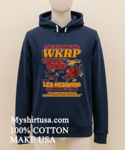 Turkey Drop With Les Nessman Thanksgiving Shirt