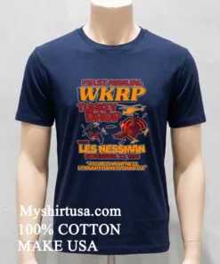 Turkey Drop With Les Nessman Thanksgiving Shirt