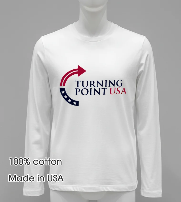 Turning Point Usa Shirt - white-t-shirt Turning Point Usa Shirt White T Shirt