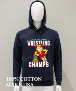 Tuttle High School Wrestling 18X State Champion Mascot funny america t-shirts