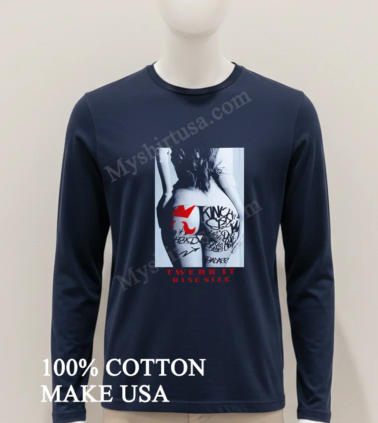 Twerk It King Size Graffiti Art Model Graphic funny america t-shirts - hoodie-shirt Twerk It King Size Graffiti Art Model Graphic Shirt Hoodie Shirt 3